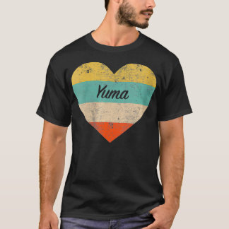 Womens I Love Yuma Arizona Vintage Distressed Retr T-Shirt