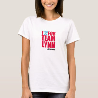 Women's I Pray & Play for Team Lynn tee