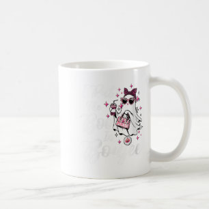 Womens I Put The Boo In Boujee Ghost Funny Nk Leop Coffee Mug