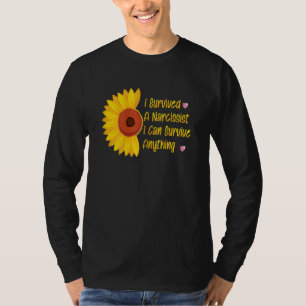 Womens I Survived A Narcissist I Can Survive Anyth T-Shirt