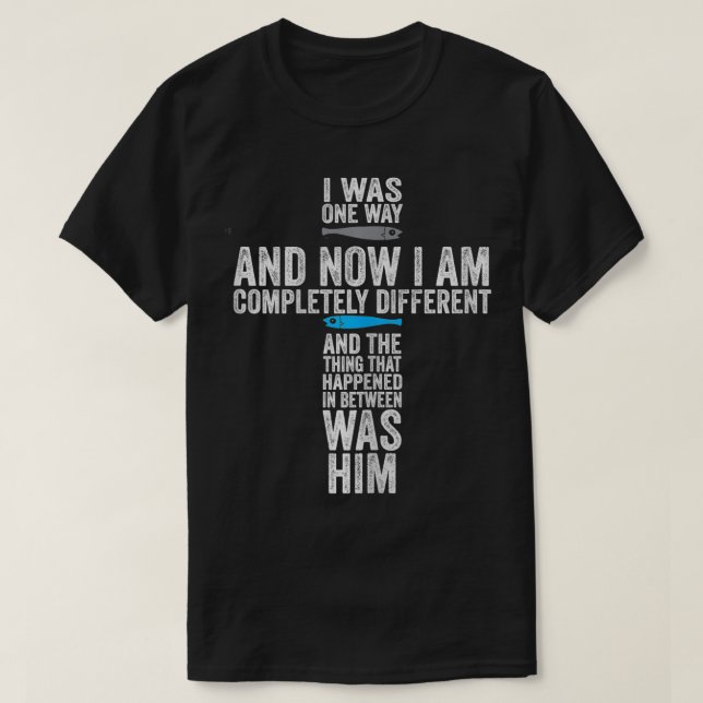 Womens I WAS ONE WAY CHOSEN  T-Shirt (Design Front)