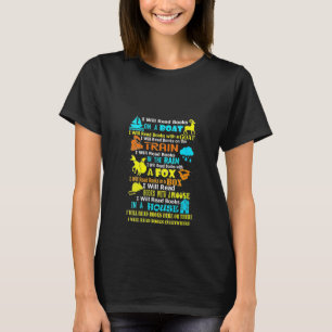 Womens I Will Read Books On A Boat I Will Read Boo T-Shirt