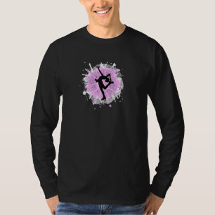 Womens Ice Skating Skater Figure Dancer Dancing Sk T-Shirt