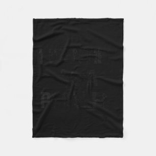 Womens Identify As A Problem Funny Humour Joke Fleece Blanket