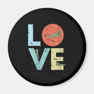 Womens Iguana Lover Gift Iguana Mum Dad Reptile Magnet