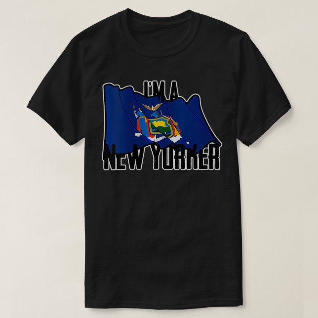 Womens I'm A New Yorker U T-Shirt (Design Front)
