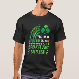 Womens I'm An Irish Grandma St Patrick's Day Women T-Shirt