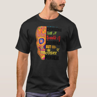 Womens I'm Chingona with Cabrona Mexican girl Cabr T-Shirt