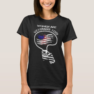 Womens I'm Not The Veteran's Wife I Am The Veteran T-Shirt