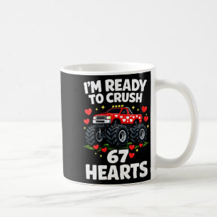 Women's I'm Ready To Crush 67 Hearts Truck Valenti Coffee Mug