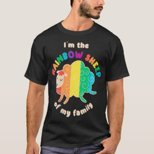 Womens I'm The Rainbow Sheep Of My Family Gay Tran T-Shirt