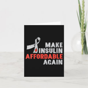 Womens Insulin Therapy Diabetes Awareness Blood Gl Card