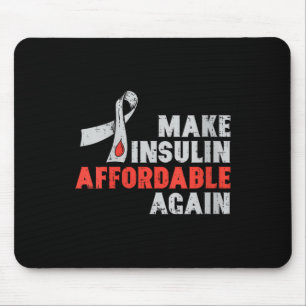 Womens Insulin Therapy Diabetes Awareness Blood Gl Mouse Pad