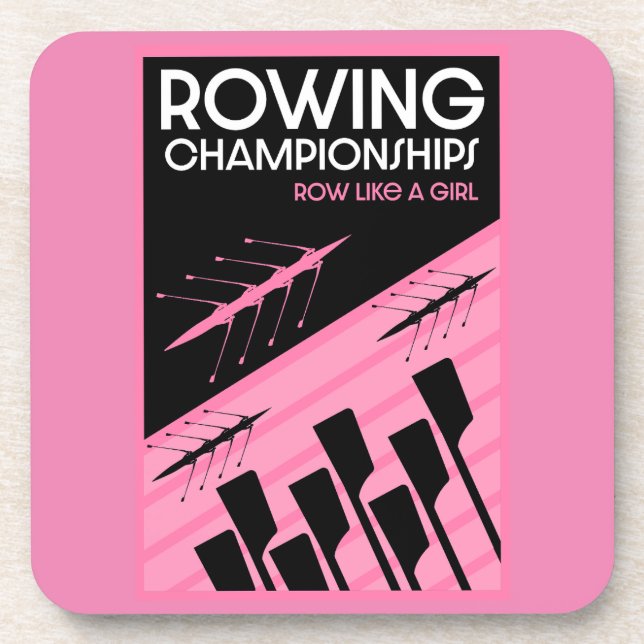Women's International Rowing Coaster (Front)