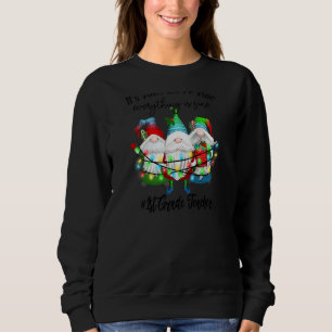 Womens It Is Fine We Are Fine Everything Is Fine 1 Sweatshirt