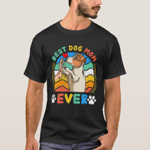 Womens Jack Russell Best Dog Mom Ever Gifts Dog Lo T-Shirt