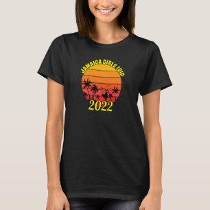Womens Jamaica Girls Trip 2022 Summer Vacation For T-Shirt