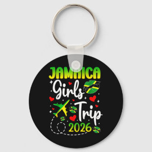 Womens Jamaica Girls Trip 2026 Summer Vacation Key Ring