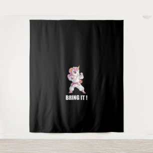 Womens Japanese Karateka Unicorn Tank Top Tapestry