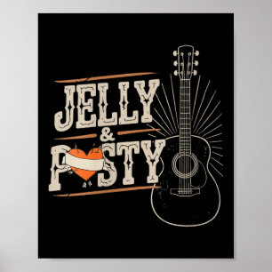 Womens Jelly Personalised First Name Birthday Men Poster