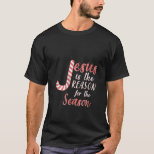 Womens Jesus Is The Reason For The Season Christma T-Shirt