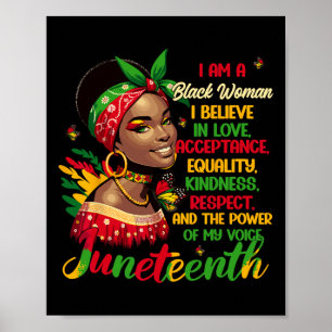 Womens Juneteenth Women Juneteenth For Women Junet Poster