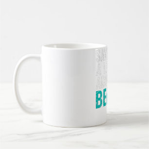 Womens Just Kidding Im On My Way To Rescue Dog  Coffee Mug