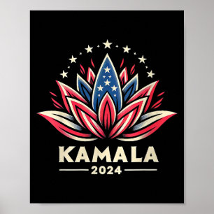 Womens Kamala Harris 2024 Presidential Campaign Am Poster