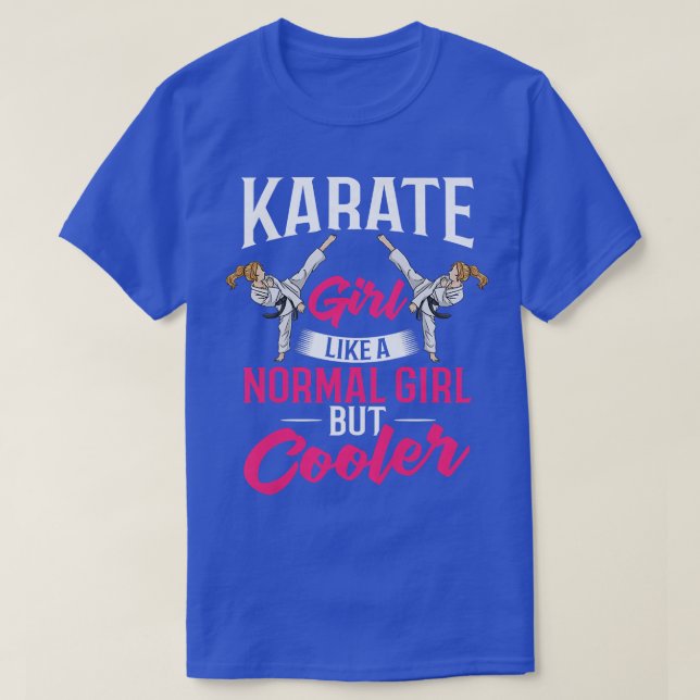 Womens Karate Fighter Black Belt Lesson Training B T-Shirt (Design Front)