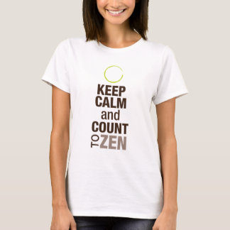 Women's Keep Calm and Zen T-Shirt