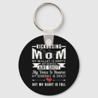 Womens Kickboxing Mom Kickboxer Funny Quotes Fan G
