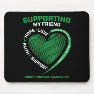Women's Kids Friend Kidney Disease Awareness Gifts Mouse Pad