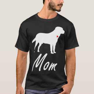 Womens Labrador Retriever Lab Dog Mother Mum  T-Shirt