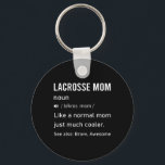Womens Lacrosse Mom Definition Funny Quote For Wom Key Ring<br><div class="desc">Womens Lacrosse Mom Definition Funny Quote For Women - Lacrosse Mom</div>