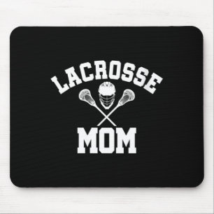 Womens Lacrosse MOM _ LAX Srts _ Moms Mothers Day Mouse Pad