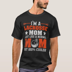 Womens Lacrosse Mum Mummy Mama Lacrosse Player Wom T-Shirt