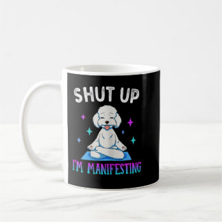 Womens Law of Attraction Tee Manifesting Funny Dog Coffee Mug