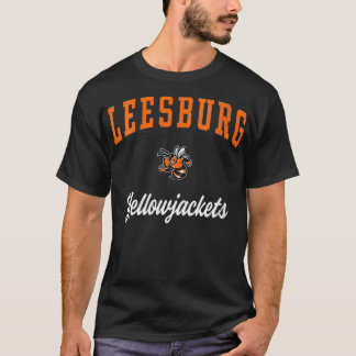 Womens Leesburg High School Yellowjackets VNeck  T-Shirt