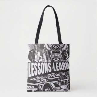 WOMEN'S LEGENDARY GORILLA LESSONS LEARN TOTE BAG 