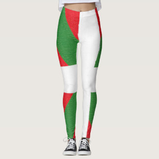 Women's Leggings - Basque Flag