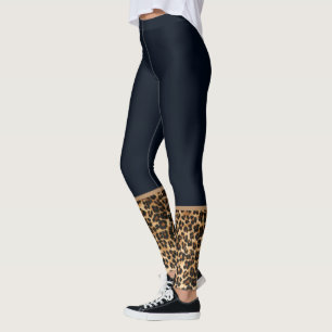 Women's Leggings-Leopard Print Leggings