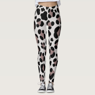 Women's Leopard brown print leggings