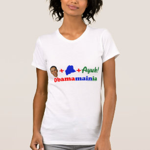 Women's Light Obama + Maine + Ayuh T-Shirt
