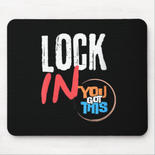 Womens Lock In You Got This Teacher Testing Motiva Mouse Pad