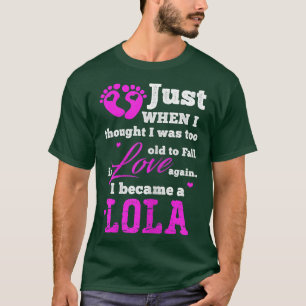 Womens Lola Filipino Philippines Grandmother Grung T-Shirt