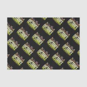 Womens Long Distance Running - Marathon Runner Tissue Paper