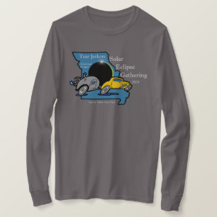 Women's Long Sleeve Tee Shirt for Eclipse
