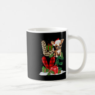 Womens Love Chihuahua Dog Buffalo Plaid Dog Lover  Coffee Mug