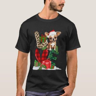 Womens Love Chihuahua Dog Buffalo Plaid Dog Lover  T-Shirt