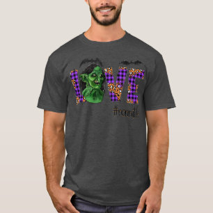 Womens Love halloween scary art Nonni autumn gift  T-Shirt